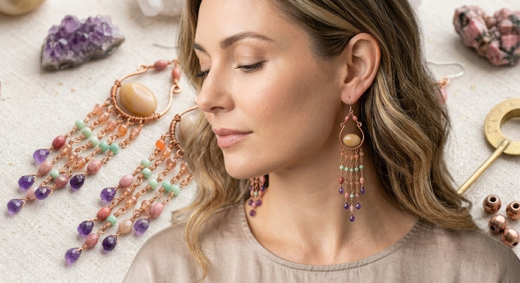 The Sacred Bloom Chandelier Earrings