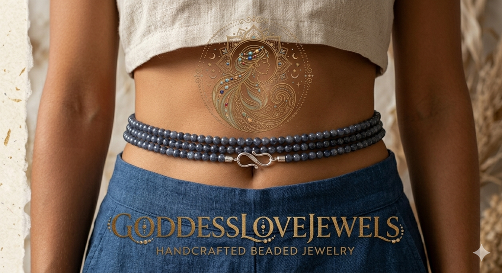 The Royal Indigo Bloom | Tanzanite Waistbeads