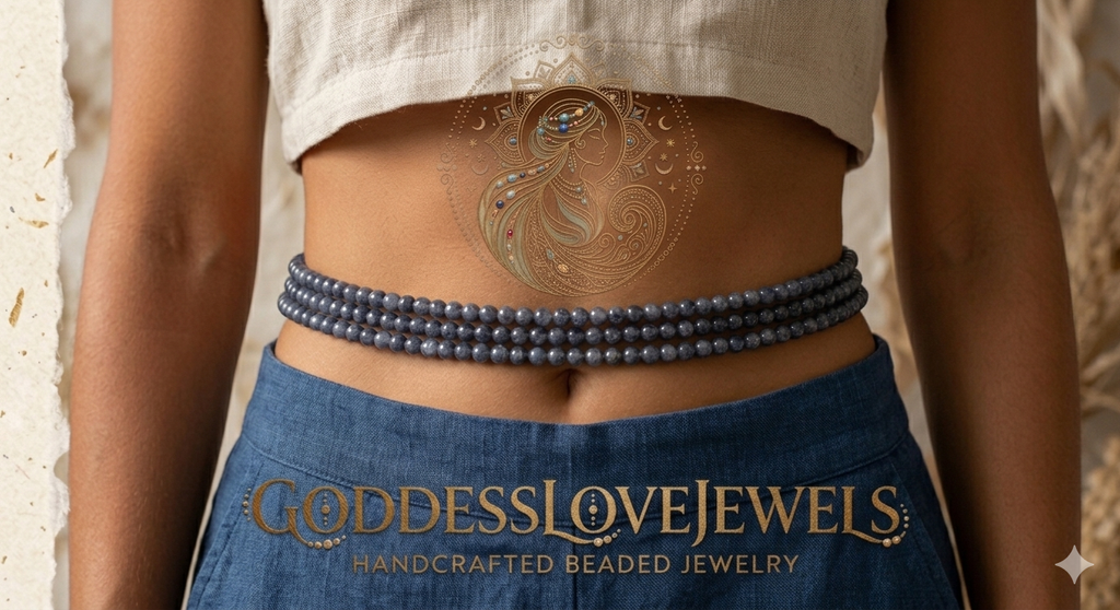 The Royal Indigo Bloom | Tanzanite Waistbeads