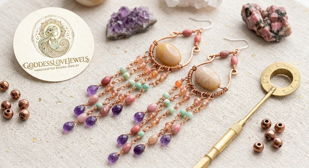 The Sacred Bloom Chandelier Earrings