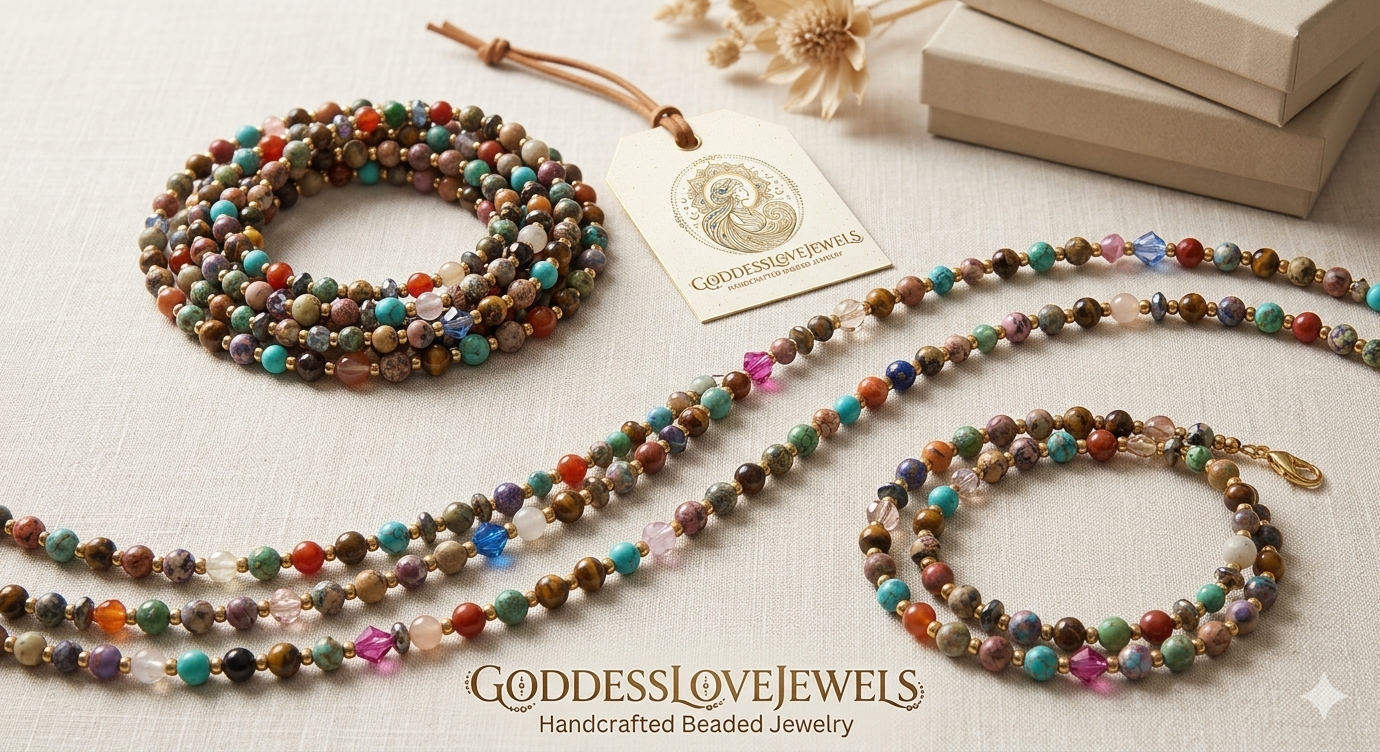Alchemist’s Aura Mixed Gemstone Waistbeads
